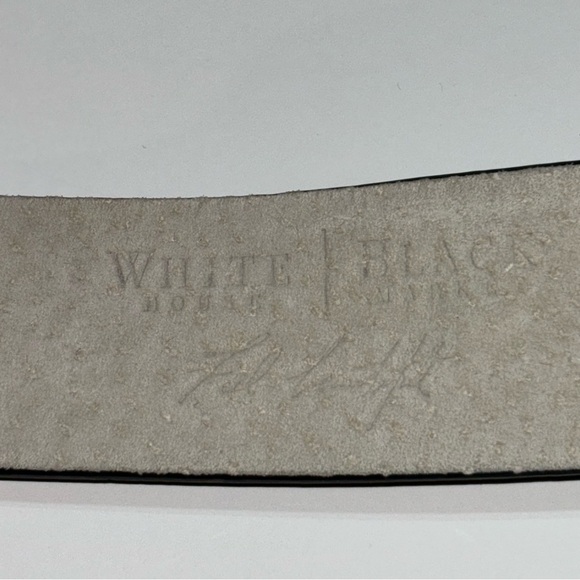 WHBM Black Leather Belt Size XS main image 5